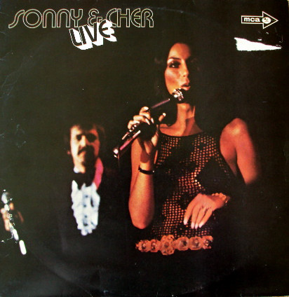 Sonny & Cher - Live - Used Vinyl Record image 1
