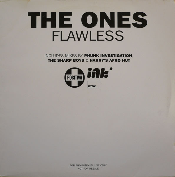 Ones - Flawless - Used Vinyl Record 12" image 1