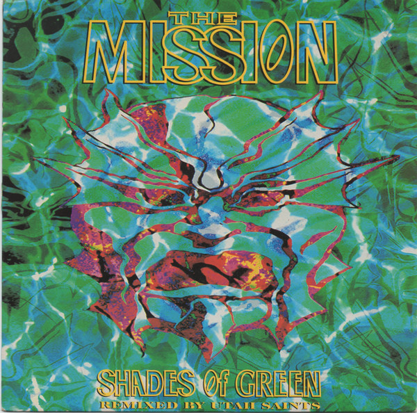 Mission - Shades Of Green - Used Vinyl Record 7" image 1