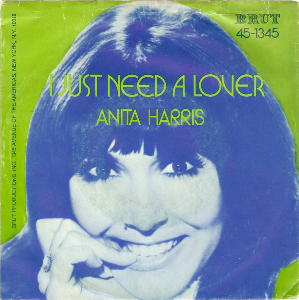 Anita Harris - I Just Need A Lover - Used Vinyl Record 7" image 1