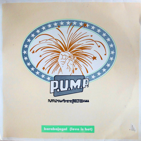 Purple Under Melted - Barabajagal (Love Is Hot) - Used Vinyl Record 12" image 1