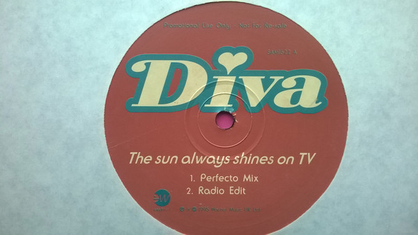 Diva - Sun Always Shines On TV - Used Vinyl Record 12" image 1
