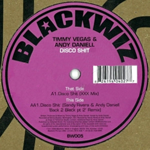 Timmy Vegas - Disco Shit - Vinyl Record 12" image 1