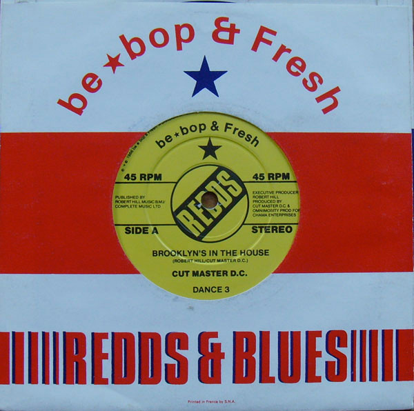 Cutmaster D.C. - Brooklyn's In The House - Used Vinyl Record 7" image 1