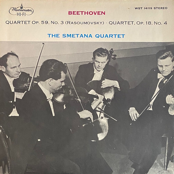 Ludwig van Beethoven - Quartet Op. 59, No. 3 (Rasoumovsky) / Quartet, O image 1