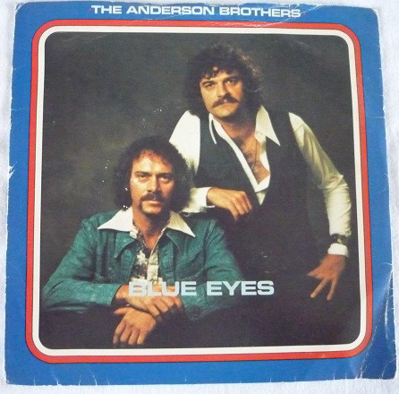 Anderson Brothers - Blue Eyes - Used Vinyl Record 7" image 1
