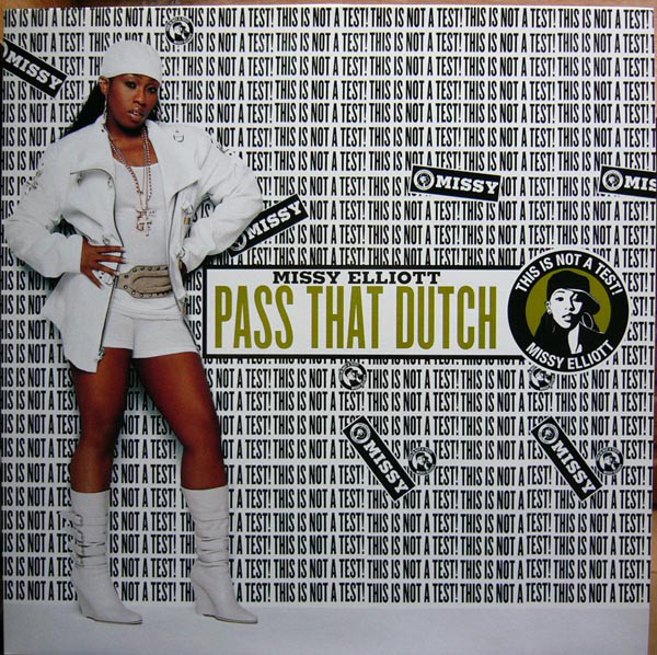 Missy Elliott - Pass That Dutch - Used Vinyl Record 12" image 1