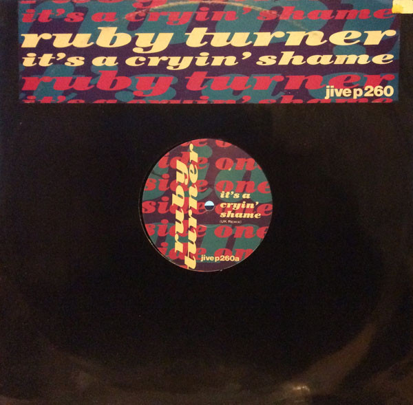 Ruby Turner - It's A Cryin' Shame - Used Vinyl Record 12" image 1
