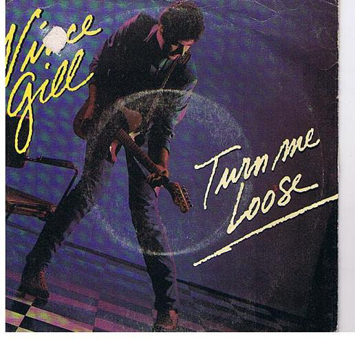 Vince Gill - Turn Me Loose - Used Vinyl Record 7" image 1