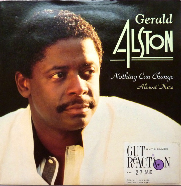 Gerald Alston - Nothing Can Change / Almost There - Used Vinyl Record 7" image 1