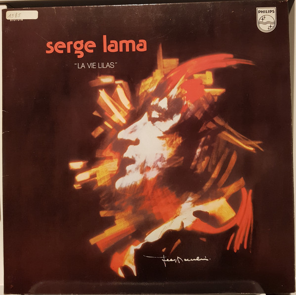 Serge Lama - La Vie Lilas - Used Vinyl Record image 1