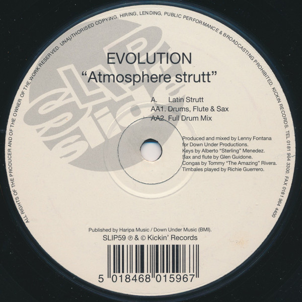 Evolution - Atmosphere Strutt - Used Vinyl Record 12" image 1