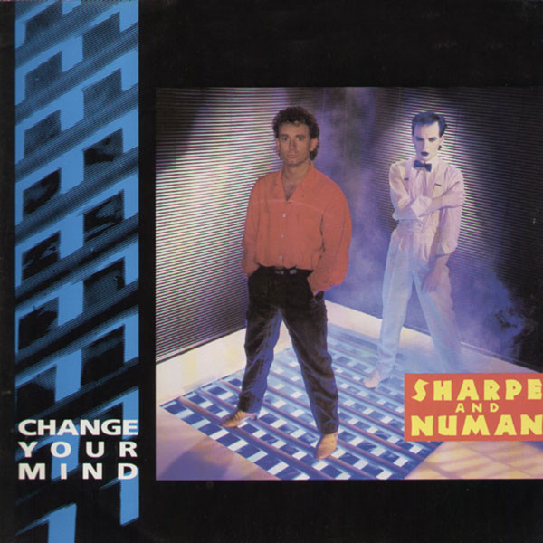 Sharpe & Numan - Change Your Mind - Used Vinyl Record 7" image 1