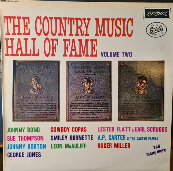 Various - Country Music Hall Of Fame Volume Two - Used Vinyl Record image 1
