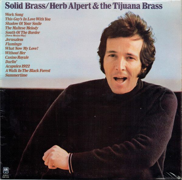 Herb Alpert & The Ti - Solid Brass - Used Vinyl Record image 1