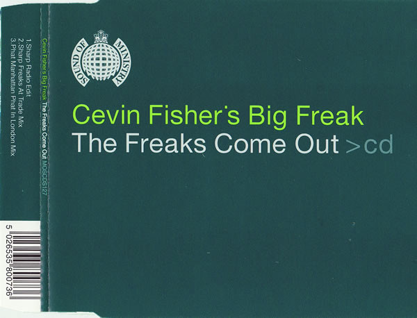 Cevin Fisher's Big F - Freaks Come Out - Used CD image 1