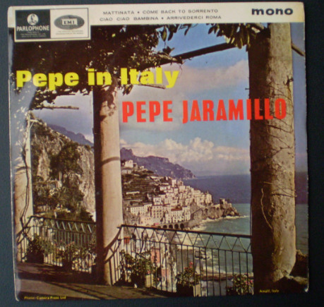 Pepe Jaramillo And H - Pepe In Italy - Used Vinyl Record 7" image 1