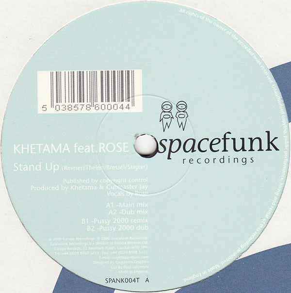 DJ Khetama - Stand Up - Used Vinyl Record 12" image 1