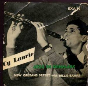 Cy Laurie - Jazz In Denmark - Used Vinyl Record 7" image 1