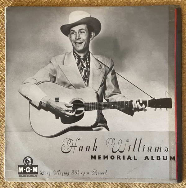 Hank Williams With H - Hank Williams Memorial Album - Used Vinyl Record image 1