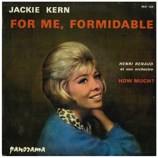 Jackie Kern - For Me, Formidable - Used Vinyl Record 7" image 1