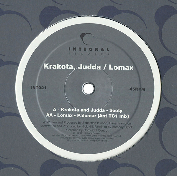 Krakota & Judda - Sooty / Palomar (Remix) - Vinyl Record 12" image 1