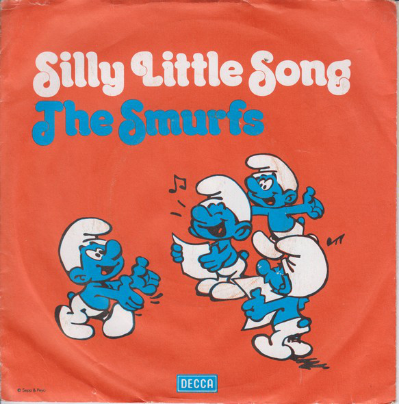 Smurfs - Silly Little Song - Used Vinyl Record 7" image 1