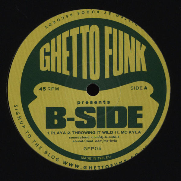B-Side - Ghetto Funk Presents - Vinyl Record 12" image 1