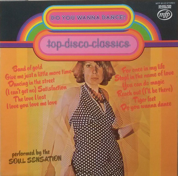 Soul Sensation - Do You Wanna Dance - Used Vinyl Record image 1