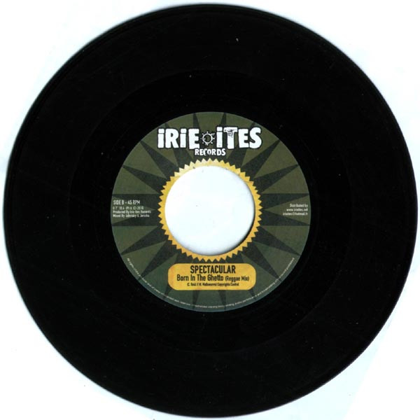 Daddy Rings - Ganja Pipe / Born In The Ghetto - Vinyl Record 7" image 1