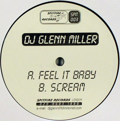 DJ Glenn Miller - Feel It Baby / Scream - Vinyl Record 12" image 1
