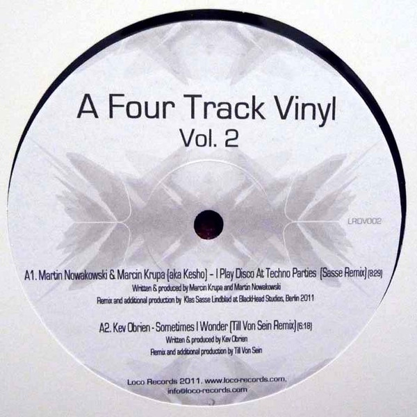 Various - A Four Track Vinyl Vol. 2 - Vinyl Record 12" image 1