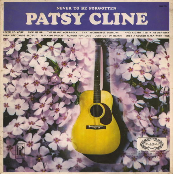 Patsy Cline - Never To Be Forgotten - Used Vinyl Record image 1
