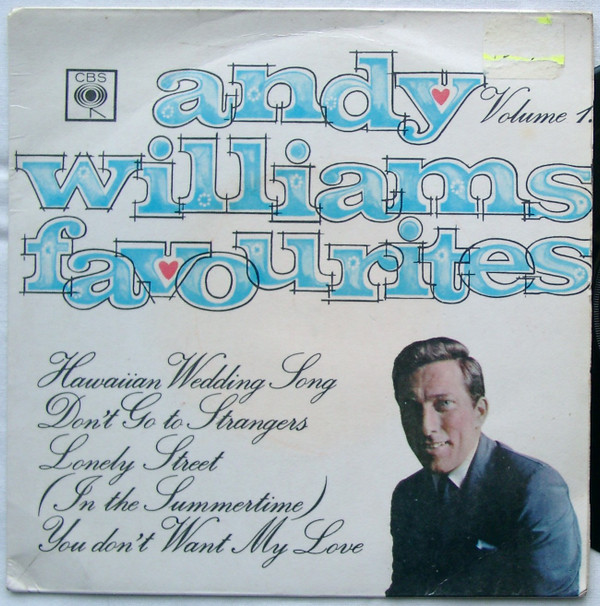 Andy Williams - Favourites Volume 1 - Used Vinyl Record 7" image 1