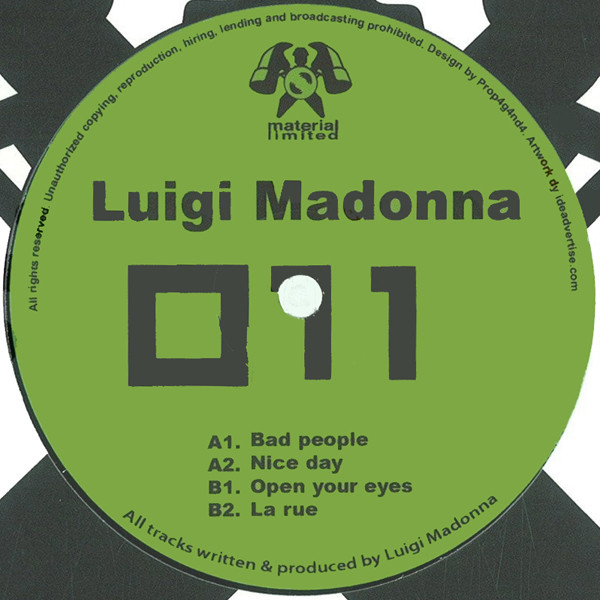 Luigi Madonna - 011 - Vinyl Record 12" image 1