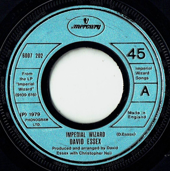 David Essex - Imperial Wizard - Used Vinyl Record 7" image 1