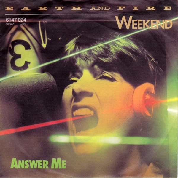 Earth And Fire - Weekend - Used Vinyl Record 7" image 1