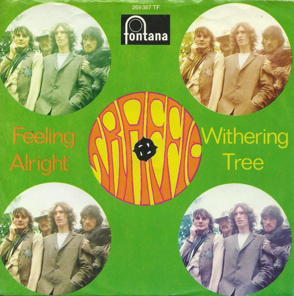 Traffic - Feeling Alright / Withering Tree - Used Vinyl Record 7" image 1