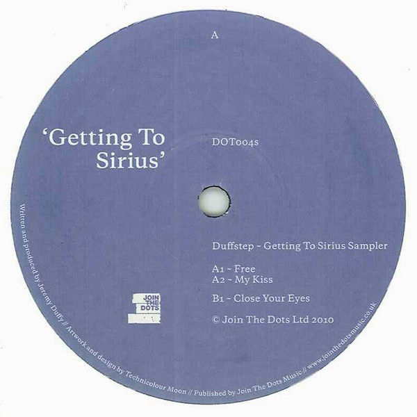 Duffstep - Getting To Sirius - Vinyl Record 12" image 1