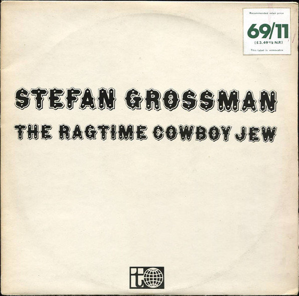 Stefan Grossman - Ragtime Cowboy Jew - Used Vinyl Record image 1