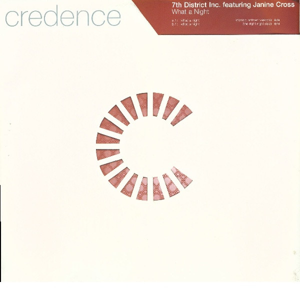 7th District Inc. - What A Night - Used Vinyl Record 12" image 1