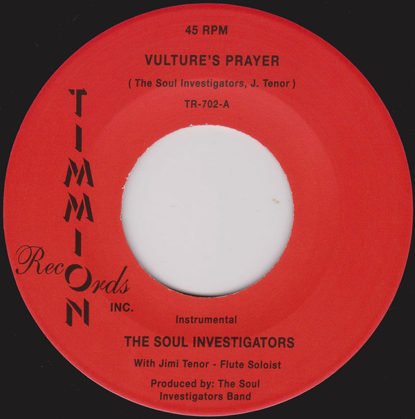 Soul Investigators - Vulture's Prayer - Vinyl Record 7" image 1