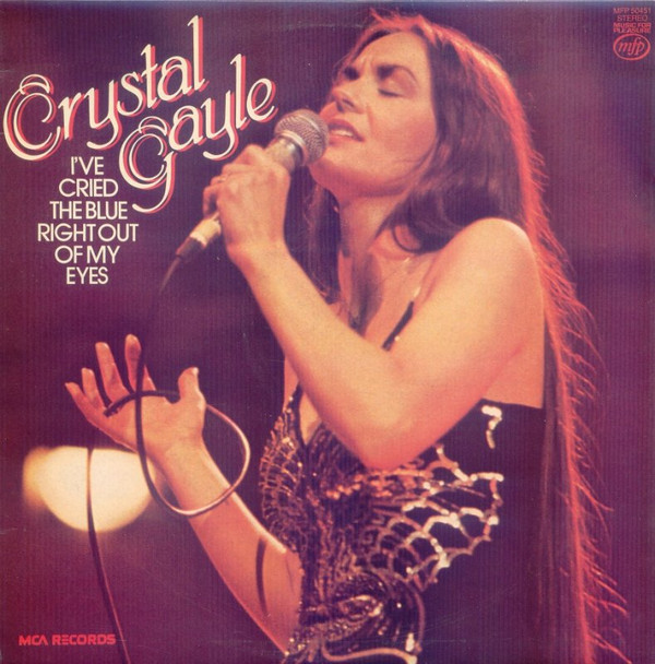 Crystal Gayle - I've Cried The Blue Right Out Of My Eyes - Used Vinyl image 1
