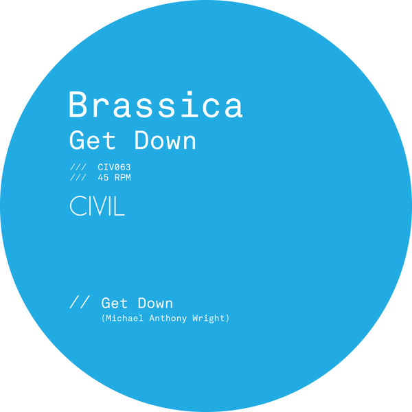 Brassica - Get Down/Tears I Can Afford - Vinyl Record 12" image 1