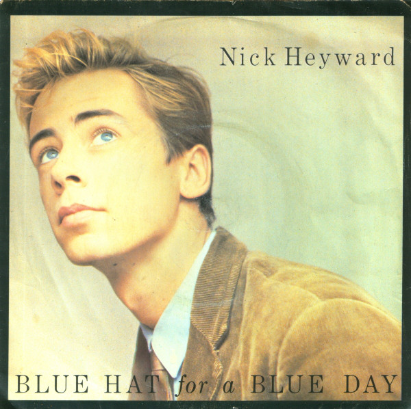 Nick Heyward - Blue Hat For A Blue Day - Used Vinyl Record 7" image 1