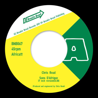 Chris Read - Sons D'Afrique - Vinyl Record 7" image 1