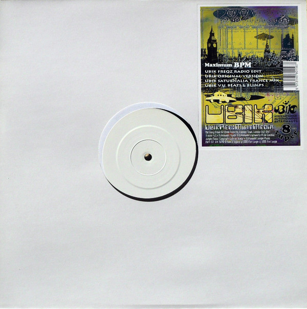 Ubik - Used Vinyl Record 12" image 1