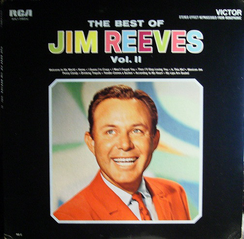 Jim Reeves - Best Of Vol. II - Used Vinyl Record image 1