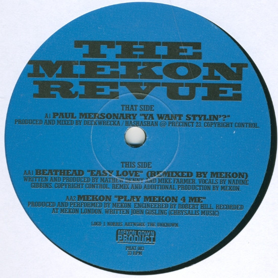 Paul Mersonary - Revue - Used Vinyl Record 12" image 1