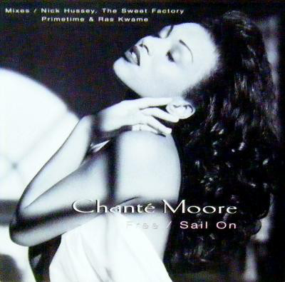 Chante Moore - Free / Sail On - Used Vinyl Record 12" image 1